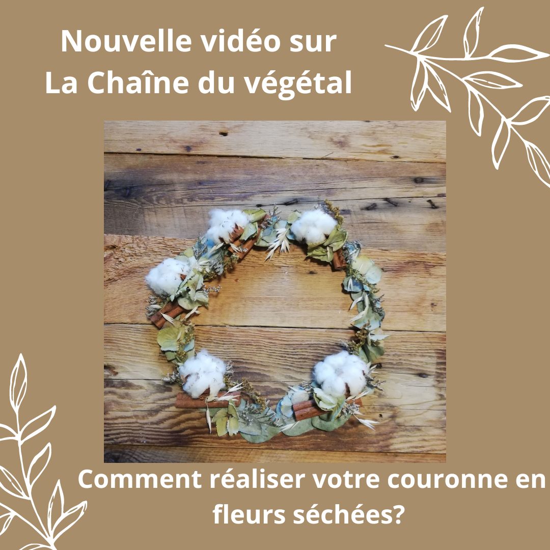 Lire la suite à propos de l’article DIY – Comment réaliser une couronne en fleurs séchées.