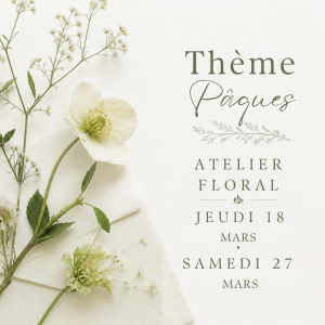Atelier Floral Mars – Thème Pâques