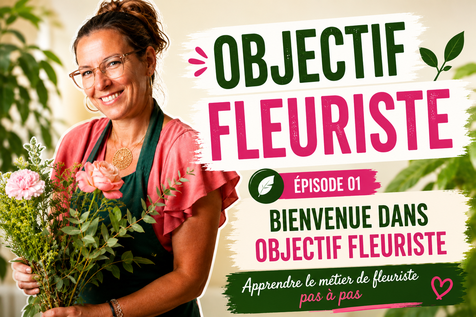 Lire la suite à propos de l’article Objectif Fleuriste : Episode 1 Bienvenue dans Objectif Fleuriste