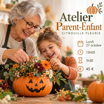 Atelier Parent-enfant spécial Halloween