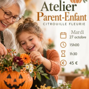 Atelier Parent-enfant spécial Halloween